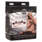 6 Piece Burgundy Bondage Set