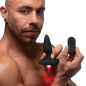28X Laser Fuck Me Silicone Anal Plug with Remote Control