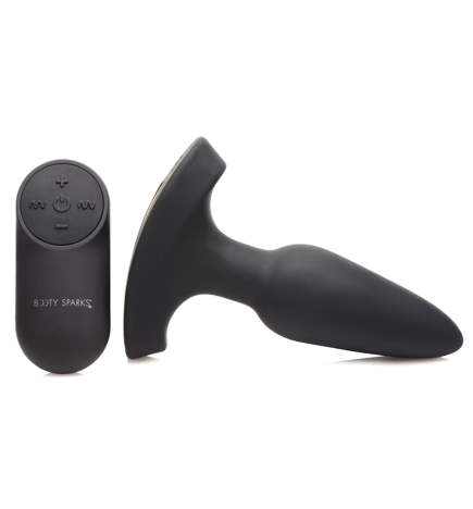 28X Laser Fuck Me Silicone Anal Plug with Remote Control
