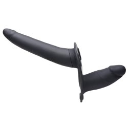 28X Power Pegger Beginner Vibrating Double Dildo with Harness