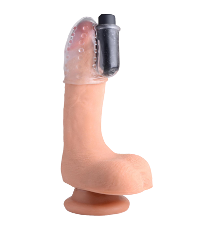 28X Rechargeable Penis Head Teaser with Remote Control