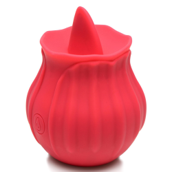 Bloomgasm Wild Violet 10X Silicone Clit Licking Stimulator