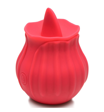 Bloomgasm Wild Violet 10X Silicone Clit Licking Stimulator