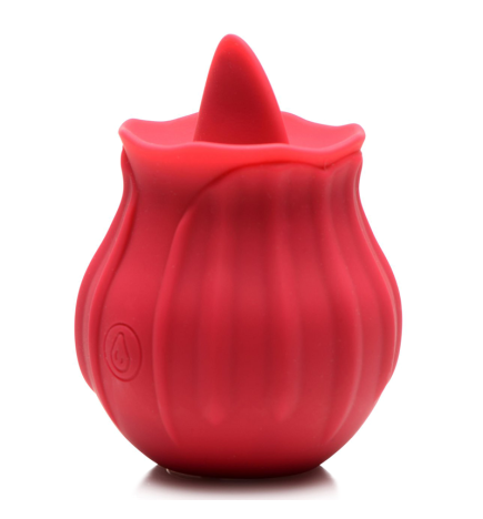 Bloomgasm Wild Violet 10X Silicone Clit Licking Stimulator