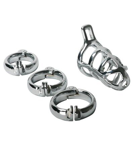 Stainless Steel Chastity Cock Cage