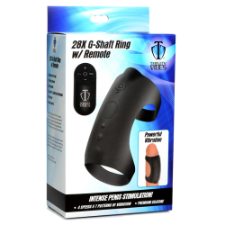 28X G-Shaft Silicone Ring with Remote Control