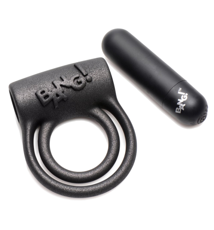 25X Vibrating Silicone Cock Ring with Remote Control