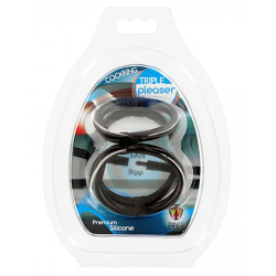 Easy Release Tri Cock & Ball Ring