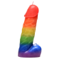 Dark Pecker Dick Drip Candle - Rainbow