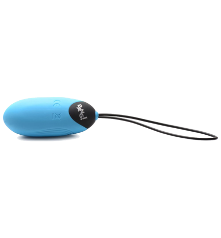28X Nubbed Silicone Vibrating Egg - Blue
