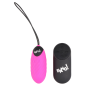 28X Nubbed Silicone Vibrating Egg - Pink