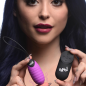 28X Nubbed Silicone Vibrating Egg - Purple
