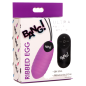 28X Nubbed Silicone Vibrating Egg - Purple