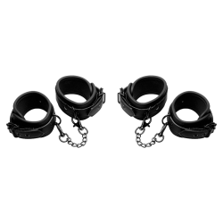 Kinky Comfort Wrist and Ankle Cuff Set