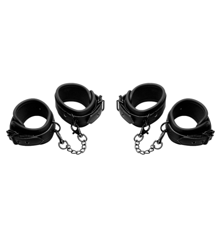 Kinky Comfort Wrist and Ankle Cuff Set