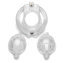 Lockdown Customizable Chastity Cage - Clear