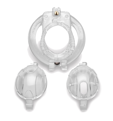 Lockdown Customizable Chastity Cage - Clear