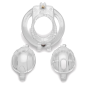 Lockdown Customizable Chastity Cage - Clear