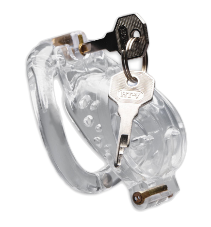 Lockdown Customizable Chastity Cage - Clear