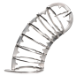 Stainless Steel Spiked Chastity Cage