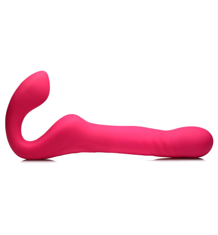 30X Thrusting and Vibrating Strapless Strap-On