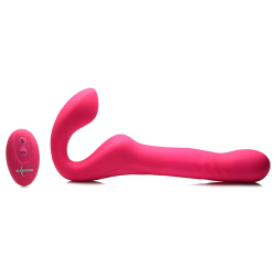 30X Thrusting and Vibrating Strapless Strap-On