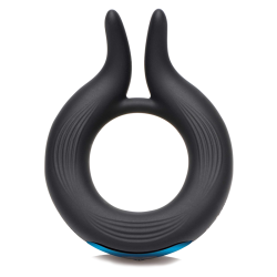 10X Dual Stim Silicone Cock Ring