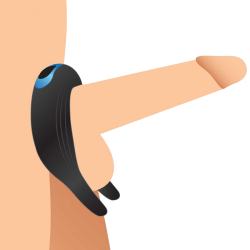 10X Dual Stim Silicone Cock Ring