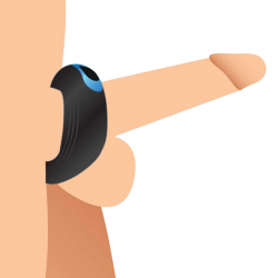 10X Dual Stim Silicone Cock Ring
