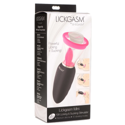 Lickgasm Mini 10X Silicone Licking and Sucking Stimulator