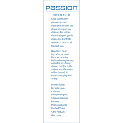 Passion Toy Cleaner - 8 oz.