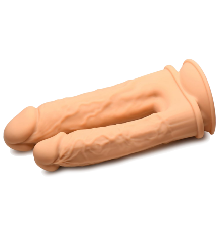Silexpan Hypoallergenic Silicone Double Dildo