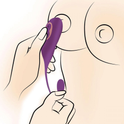 Slim Pulse 7X Pulsating Silicone Clit Stimulator