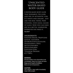Jizz Unscented Water-Based Lube - 34 oz.