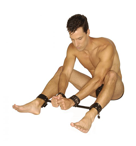 Strict Leather Locking Wrist & Ankle Spreader Bar
