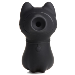 Sucky Kitty Silicone Clitoral Stimulator (Black)
