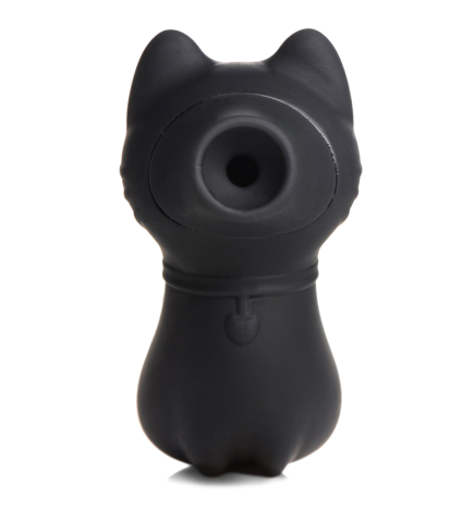 Sucky Kitty Silicone Clitoral Stimulator (Black)