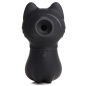 Sucky Kitty Silicone Clitoral Stimulator (Black)