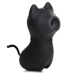 Sucky Kitty Silicone Clitoral Stimulator (Black)