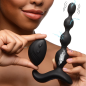 Shock-Beads 80X Vibrating & E-stim Silicone Anal Beads