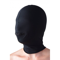 Strict Leather Zippered Eyeless Hood