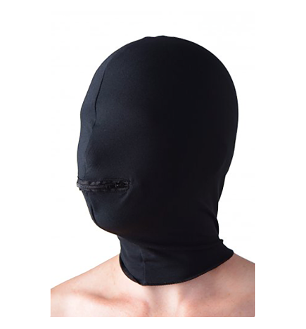 Strict Leather Zippered Eyeless Hood