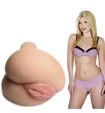 Juicy Wet Look Masturbator Sidesaddle Taylor - Flesh