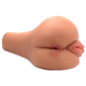 Juicy Wet Look Masturbator Sidesaddle Mia - Tan