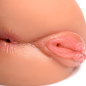 Juicy Wet Look Masturbator Sidesaddle Mia - Tan