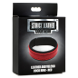 Velcro Leather Cock Ring - Red