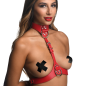 Female Chest Harness - Red