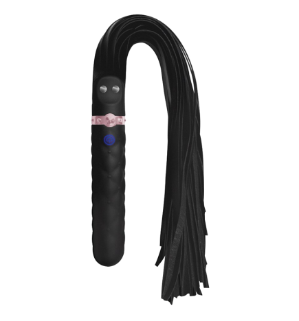 9X Vibrating Silicone Dildo Flogger