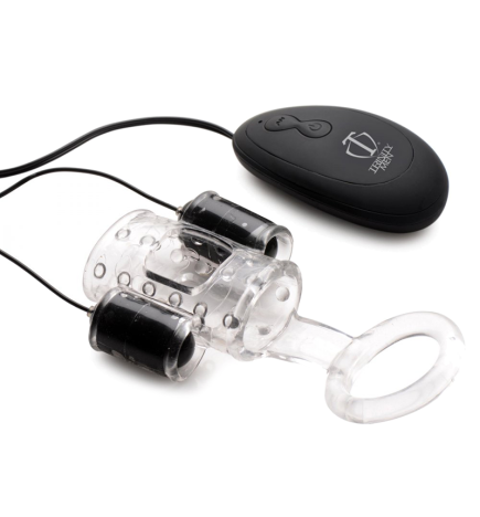 20X Dual Cock Teaser with Cock and Ball Ring