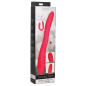 7X Double Down Silicone Double Dildo with Remote - Pink